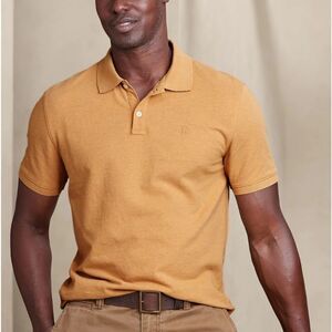 Banana Republic Organic Cotton Slim‎ Fit Pique XL Citron NWT in packaging